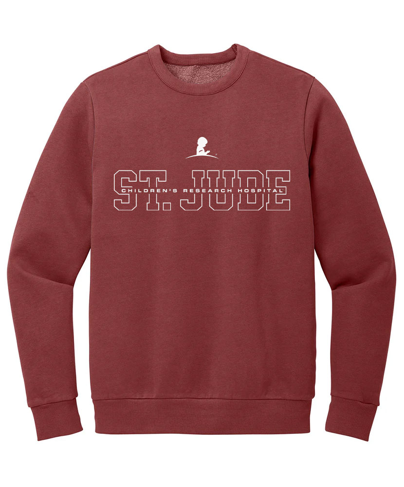 St. Jude Block Letter Comfort Colors Sweatshirt